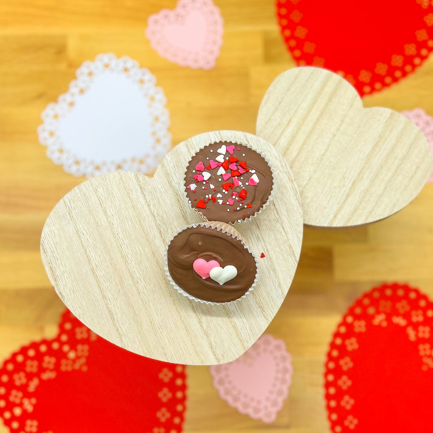 Valentine Peanut Butter Meltaways