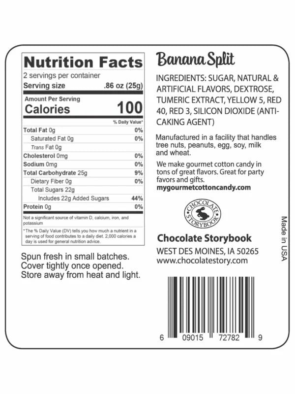 Cotton Candy - Banana Split