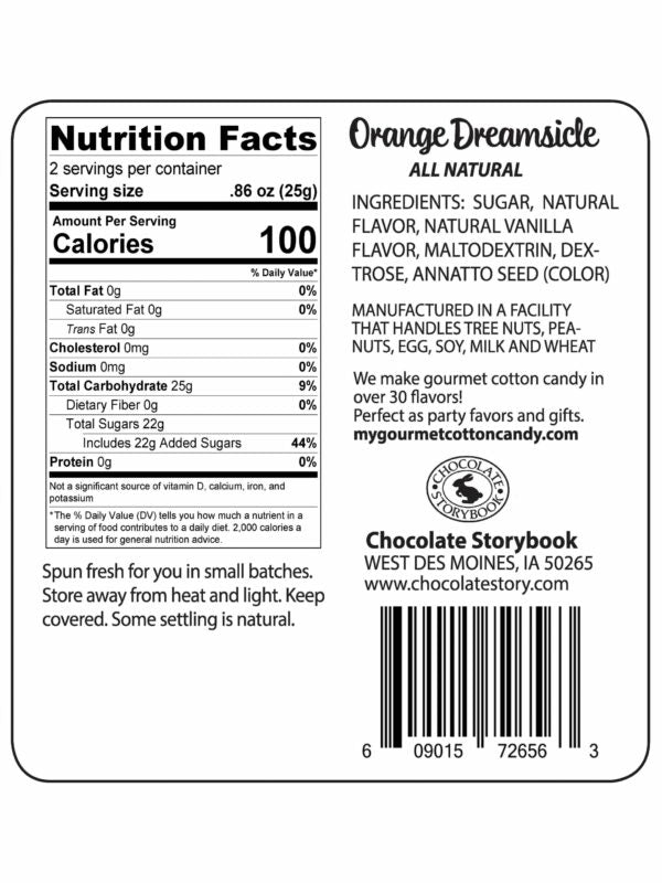 Cotton Candy - Orange Dreamsicle