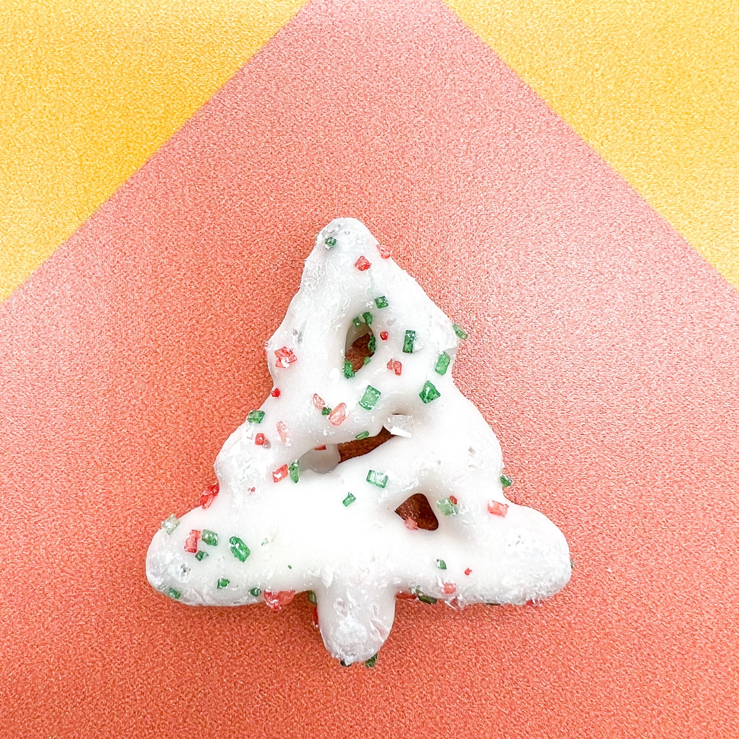 White Christmas Tree Pretzels