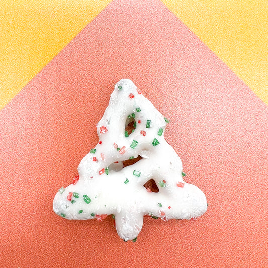 White Christmas Tree Pretzels