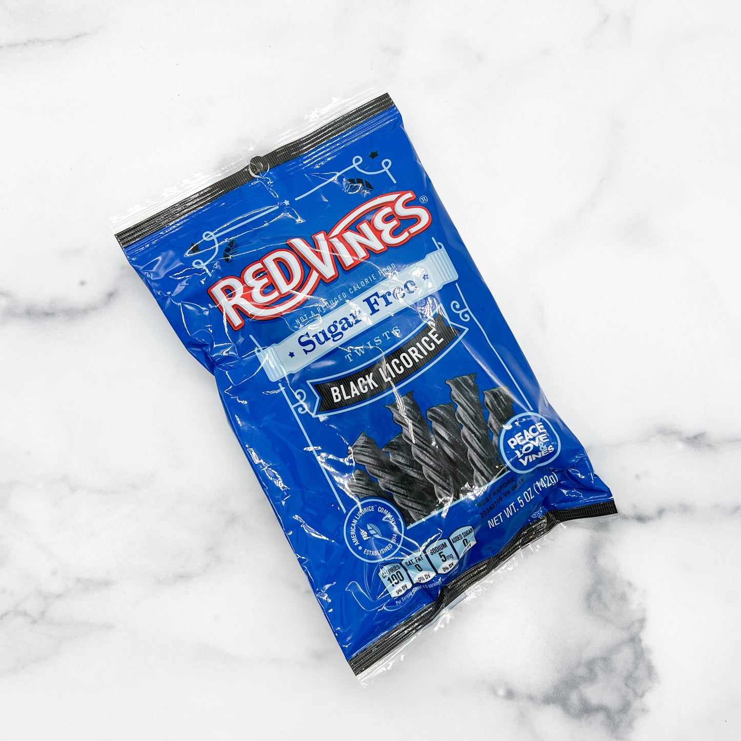 Red Vines Sugar Free Black Licorice