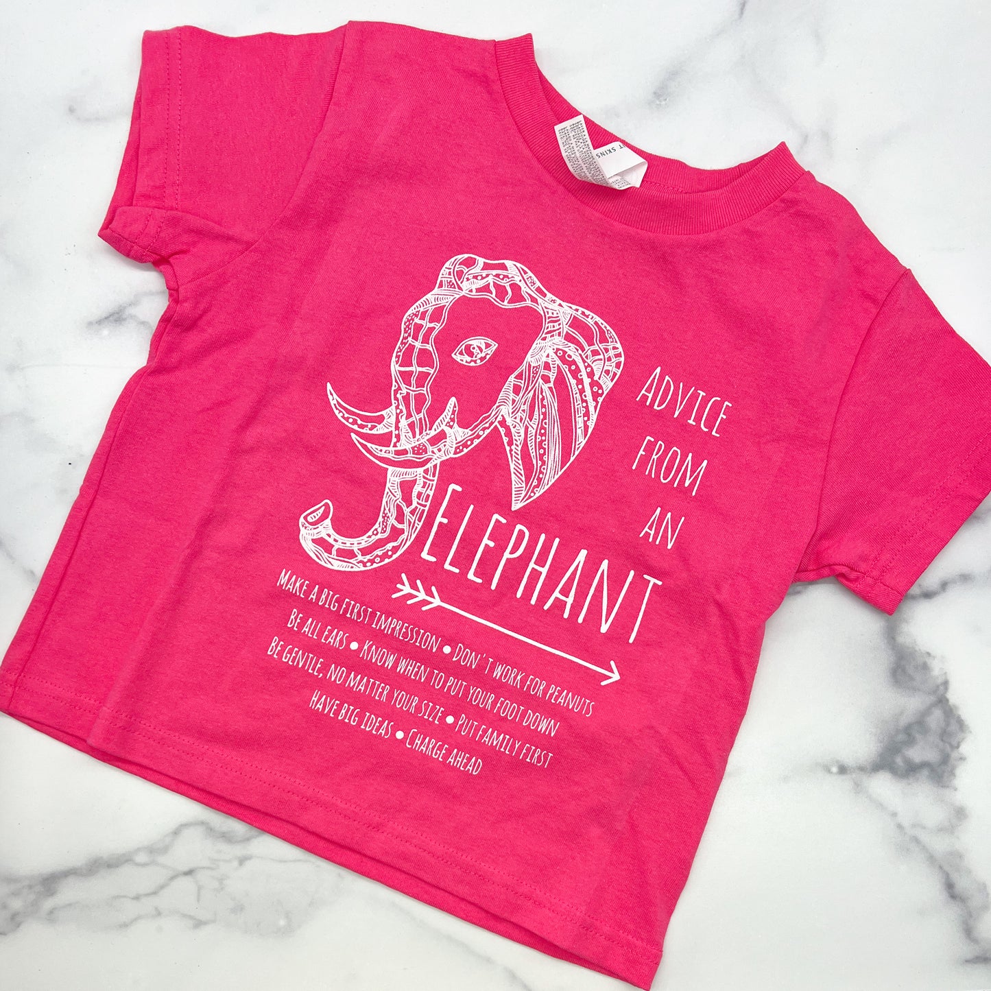Pink Advice Tshirt - Youth