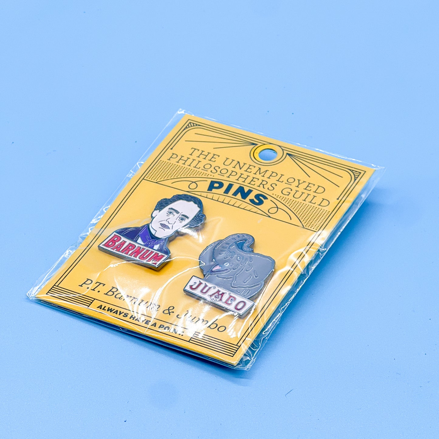 PT Barnum & Jumbo Pins