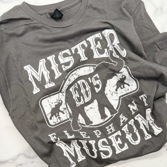 Tshirt - Gray Elephant Museum