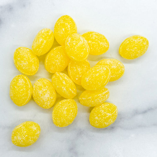 Sanded Lemon Hard Candy