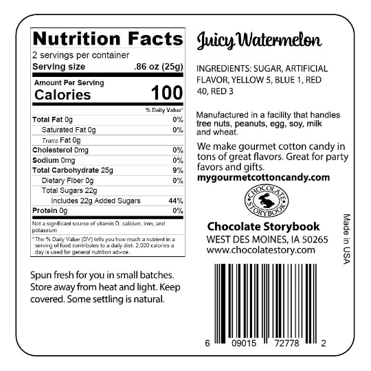 Cotton Candy - Juicy Watermelon