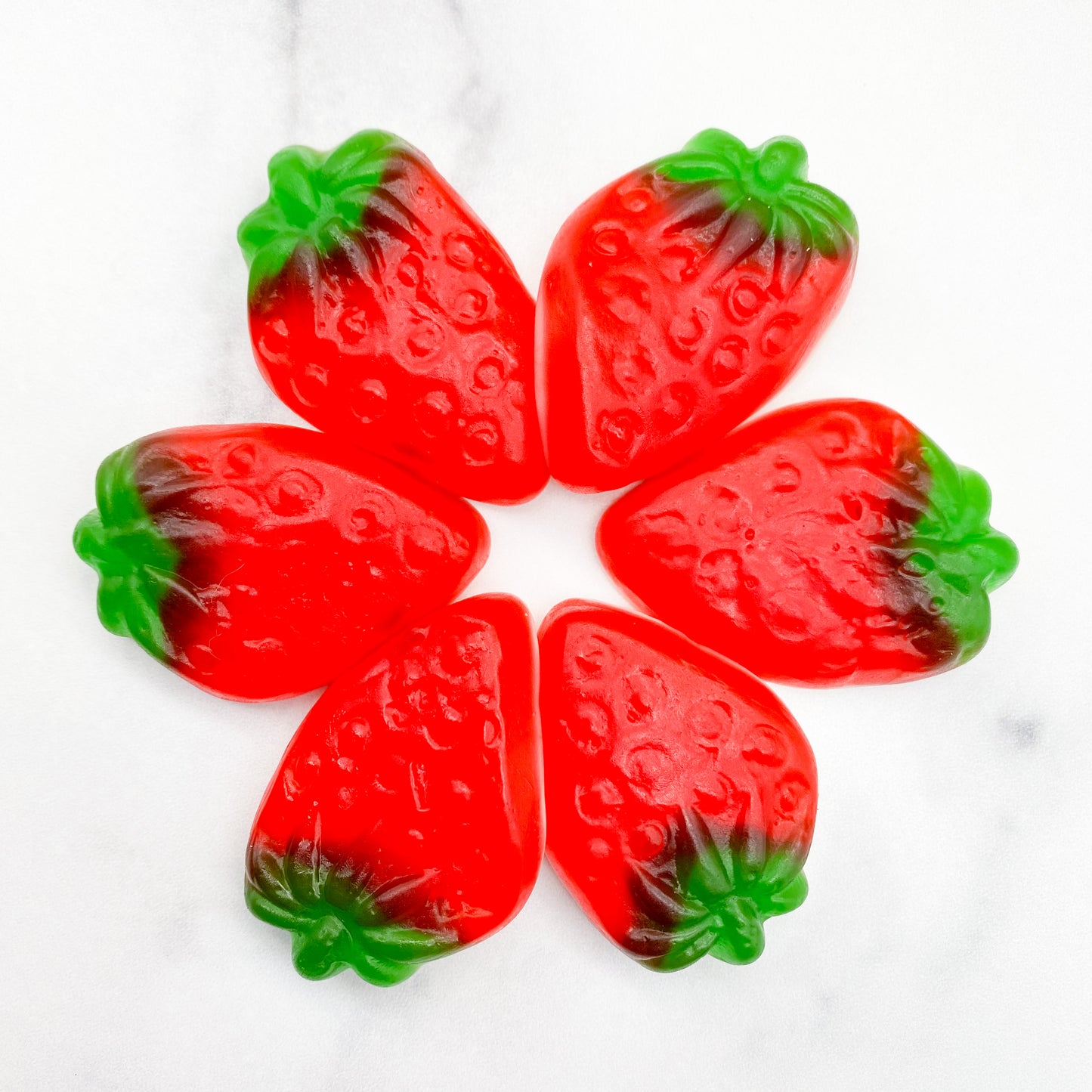 Gummi Foam Bottom Strawberries