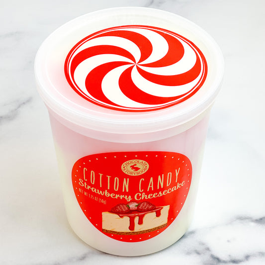 Cotton Candy- Strawberry Cheesecake