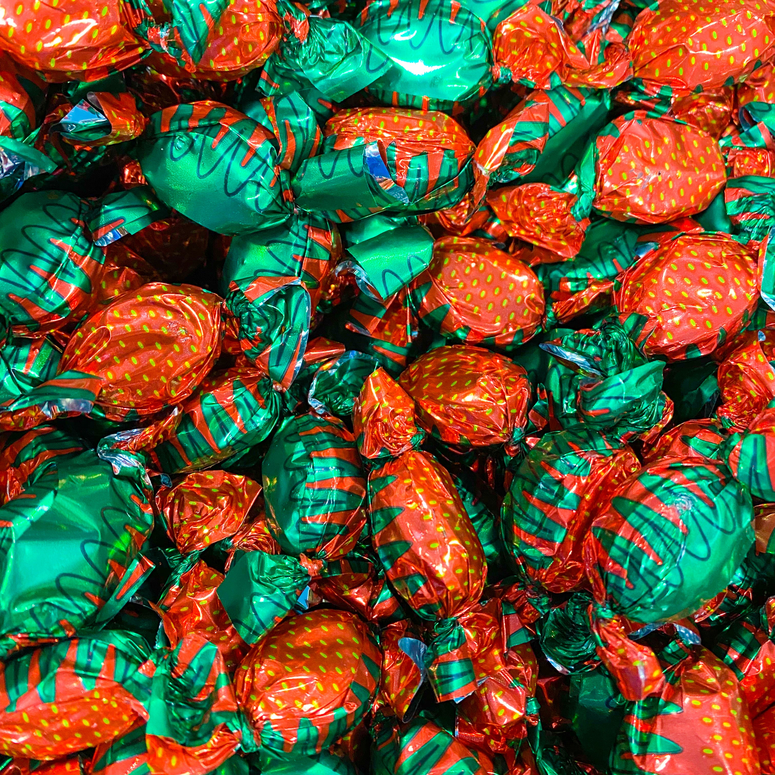 Strawberry Bon Bons - 1lb. Bag – Mister Ed's Elephant Museum