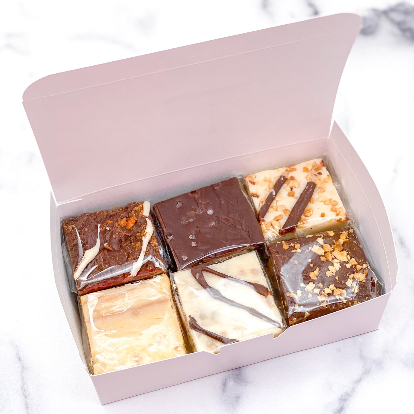The Caramel Lover Fudge Sampler