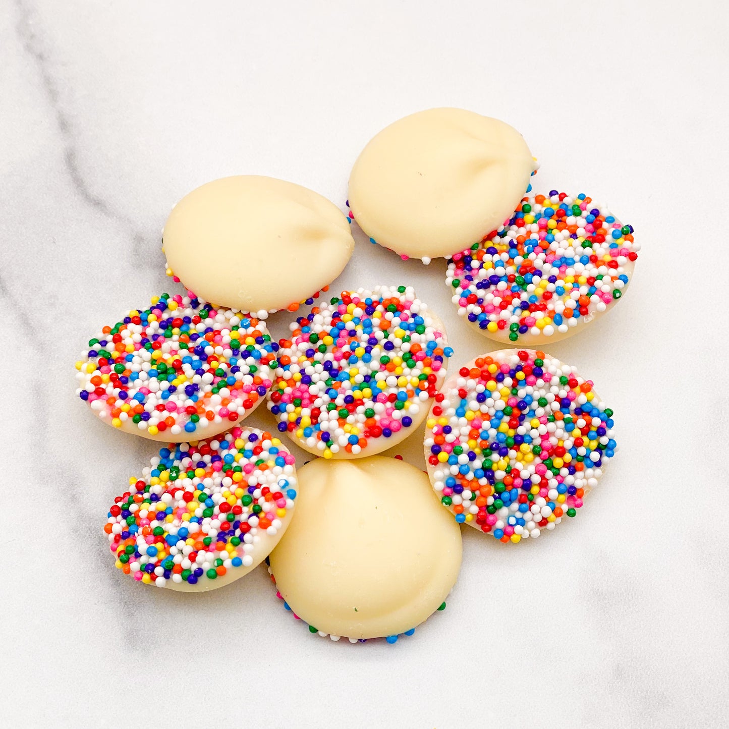 White Chocolate Nonpareils