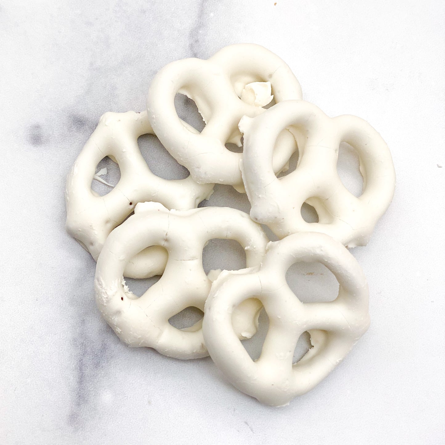 White Yogurt Covered Pretzels