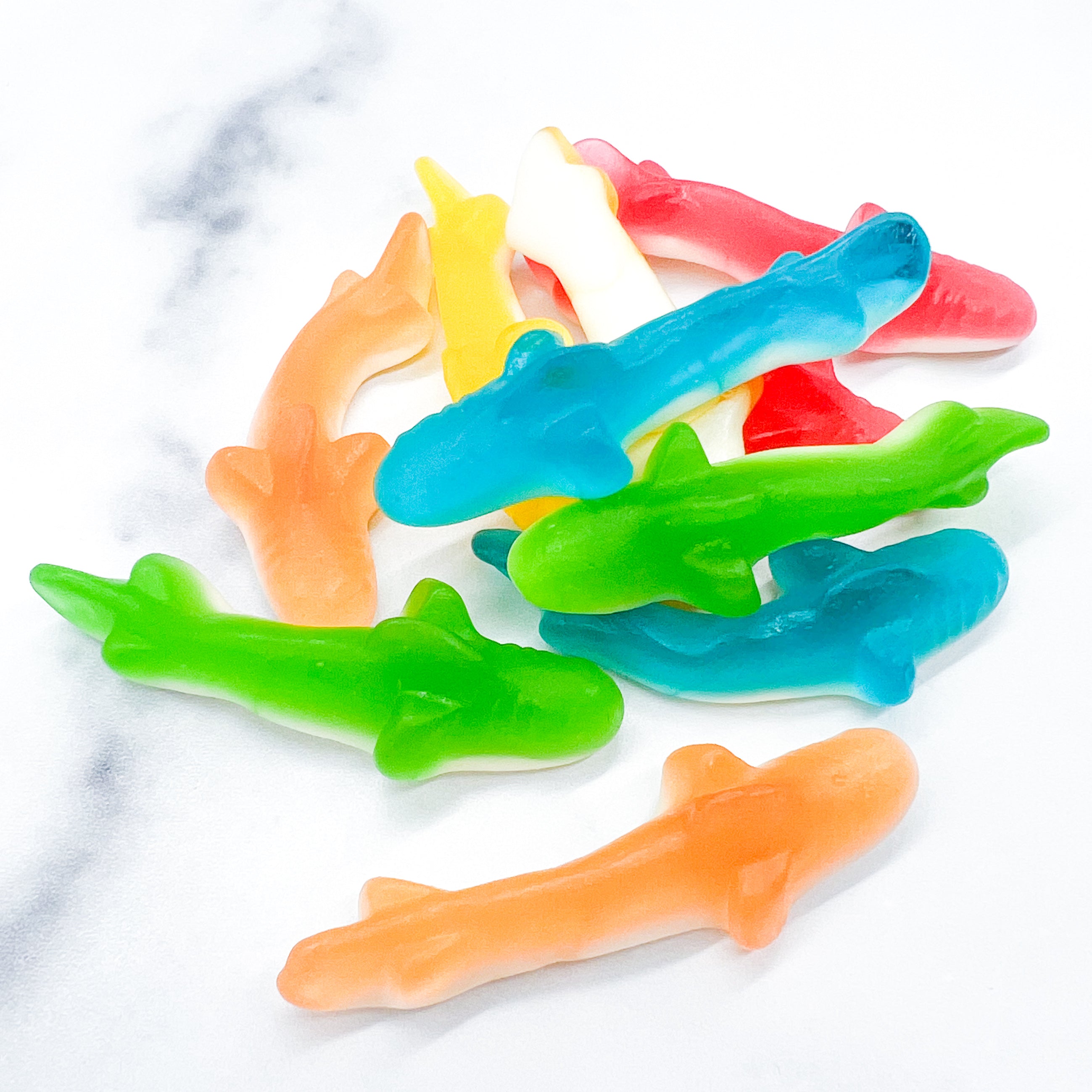 Assorted Gummi Sharks – Mister Ed's Elephant Museum & Candy Emporium