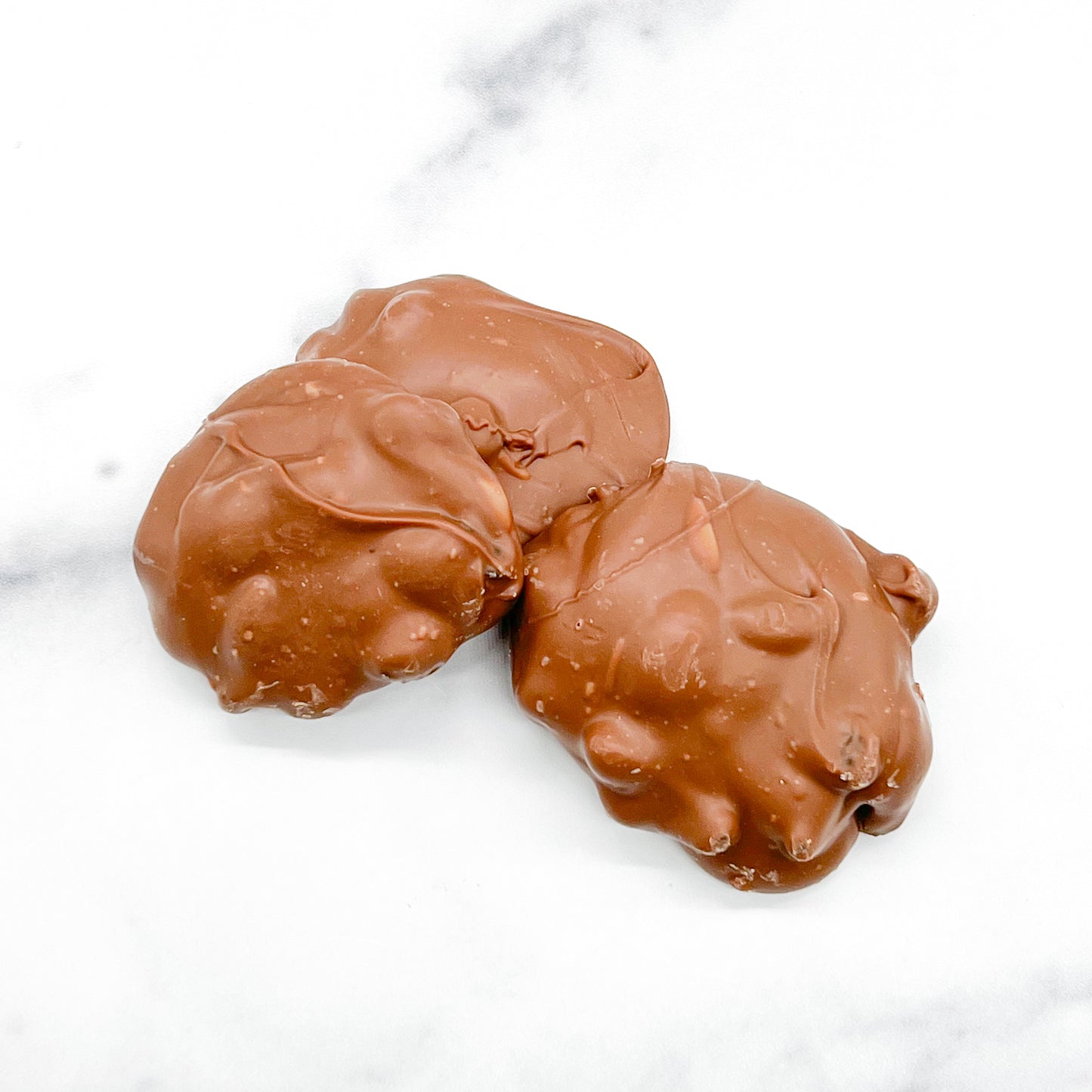 Homemade Chocolate Peanut Clusters