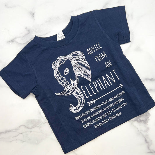 Blue Advice Tshirt - Toddler