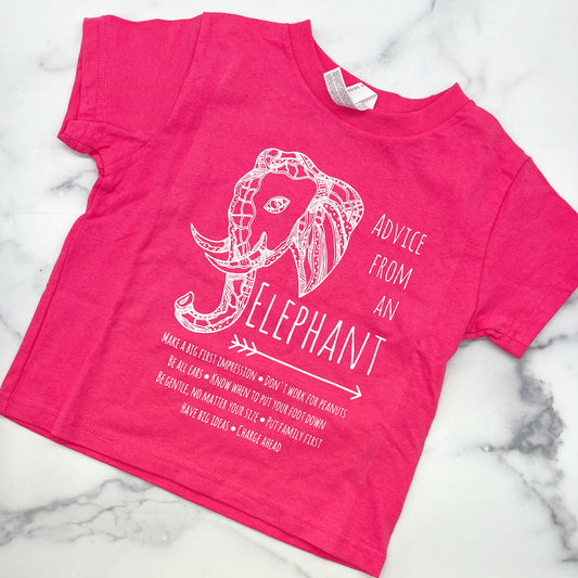Pink Advice Tshirt - Toddler