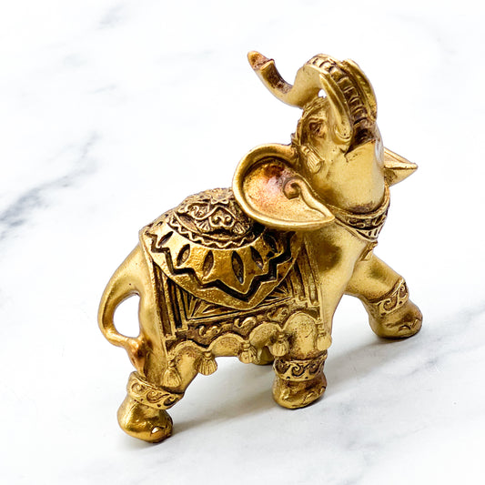 Small Gold Elephant