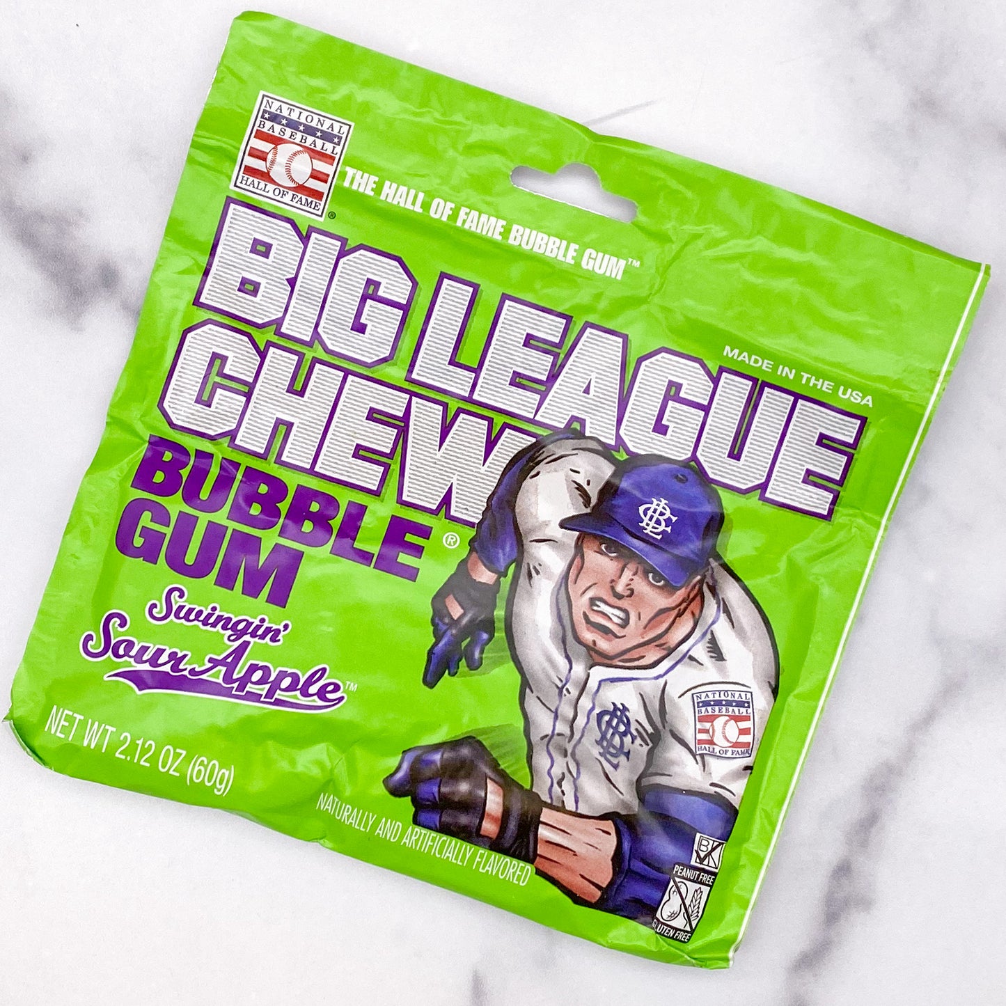 Big League Chew Bubble Gum Variety Pack, 4 Flavors, 1 Package each Flavor