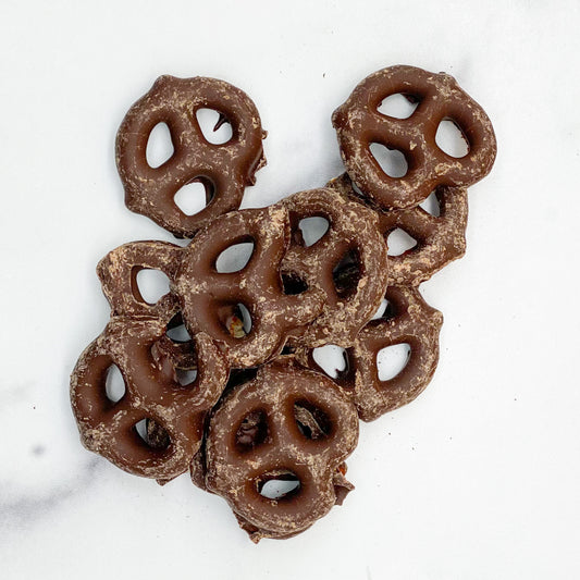 Dark Chocolate Covered Pretzels