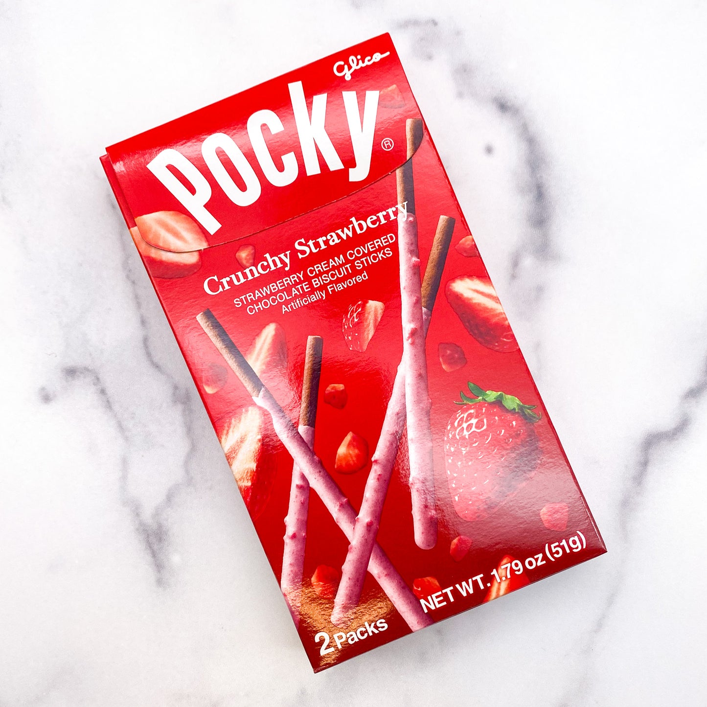 Pocky Sticks - Crunchy Strawberry