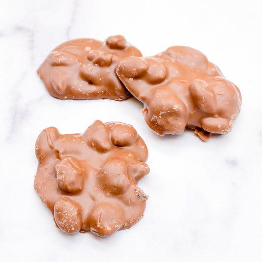 Homemade Milk Chocolate Raisin Clusters