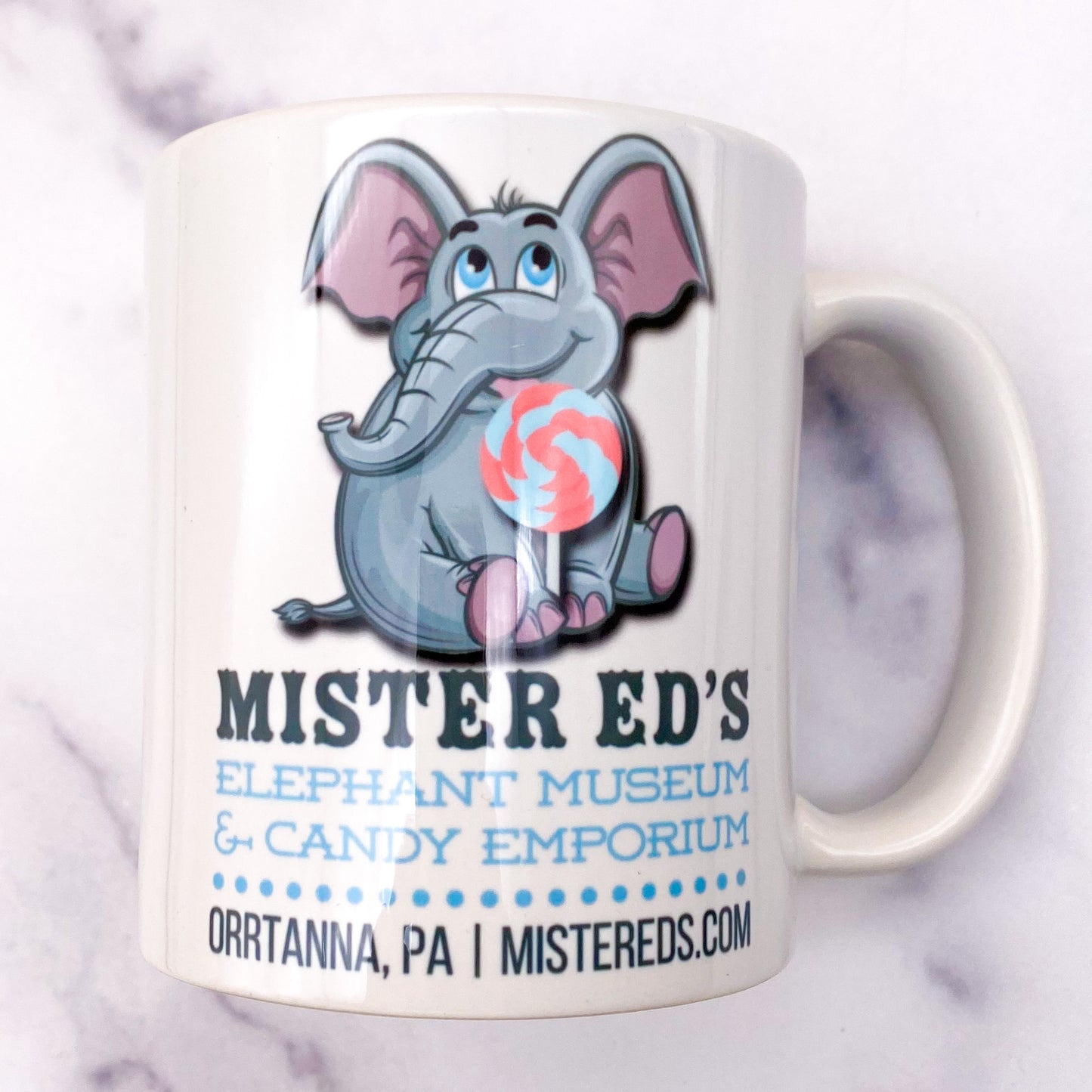Elephant Lollipop Mug