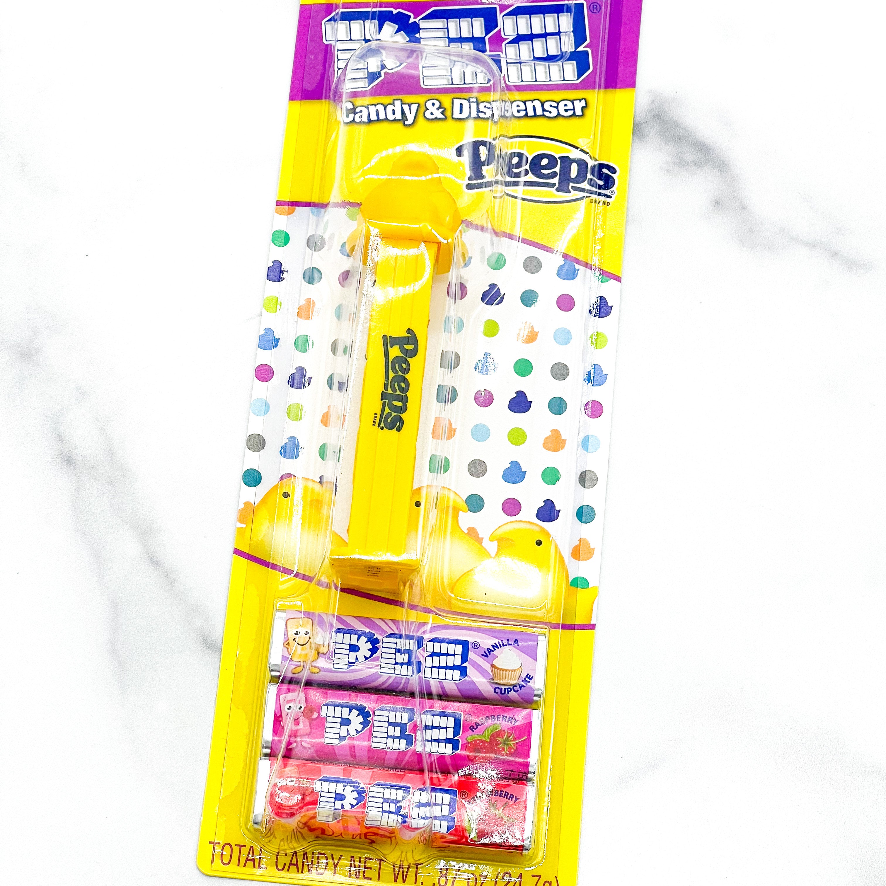 Pez - Peeps Blister Packs – Mister Ed's Elephant Museum & Candy Emporium