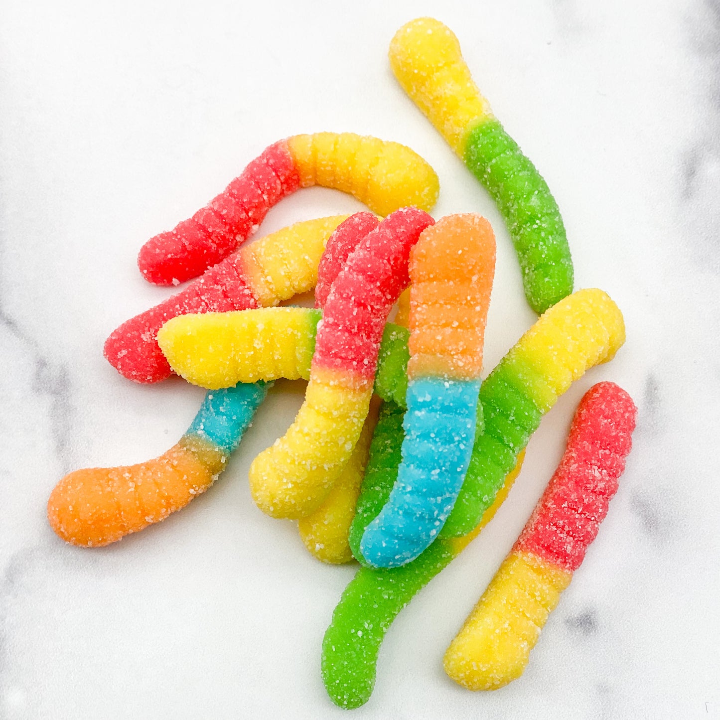 Sour Neon Worms
