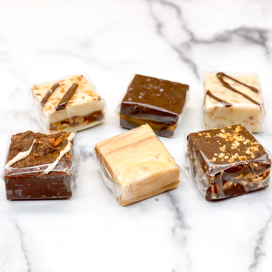 The Caramel Lover Fudge Sampler