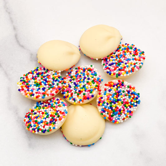 White Chocolate Nonpareils